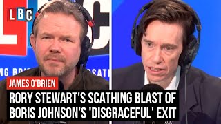 Rory Stewart's scathing blast of Boris Johnson's 'disgraceful' exit | LBC