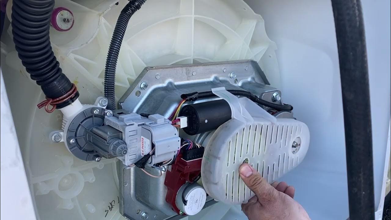 Cómo cambiar el actuador de una lavadora Maytag YouTube