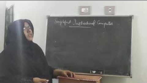 Simplified Instructional Computers