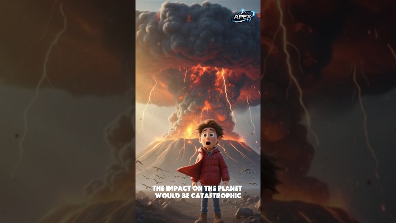 The Most Powerful Natural Explosion Ever Recorded #animation #movie