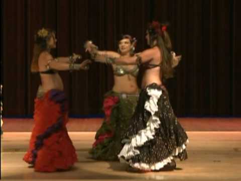 Tribal Belly Dance   WildCard BellyDance Improv Day 2  Carnival of Stars 2010
