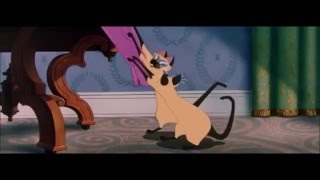 The Siamese Cat Songbiz Siyamlıyız Hem İkizis-Lady And The Tramp-Türkçeturkish