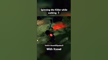Spinning the killer while walking @Itzoad #dbd #gaming #mychannel #dbdshorts #youtube