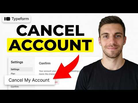 How To Cancel Typeform Account (Full Guide)
