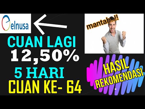 CARA PROFIT KONSISTEN DI SAHAM ELSA CUAN 12% Swing Uptrend CUAN LAGI KE 64