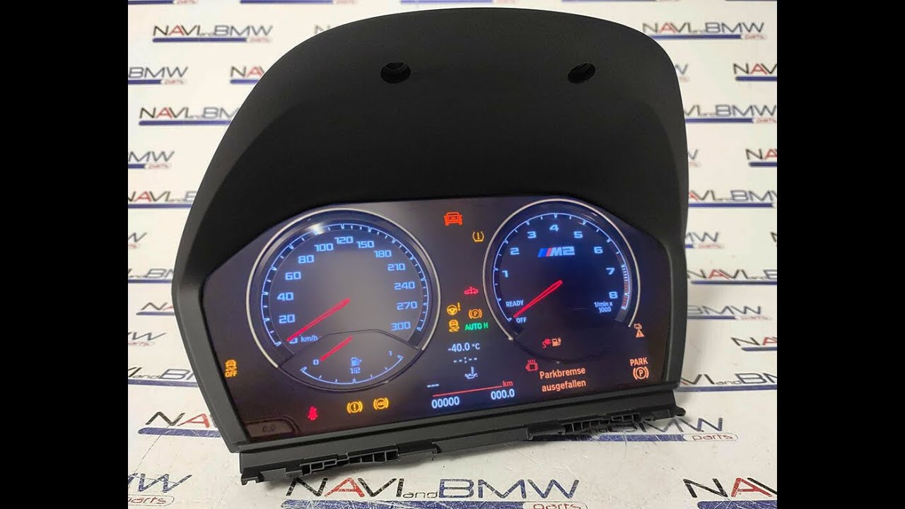 BMW M2 F87 Performance Digital 6WA cluster 300 Km/h from ...