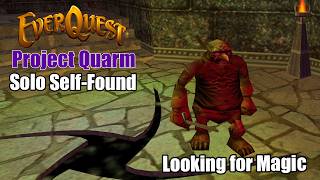 [EverQuest / Project Quarm] [Solo Self-Found] Worlds slowest SSF player looks for magic items