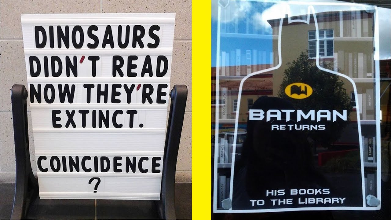 Libraries Got Jokes: The Most Creative and Hilarious Library Moments ...