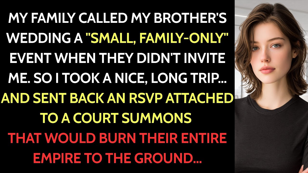 I Didn'T Get Invitation To My Brother'S Wedding, So I Went On A Trip & Sorry Dear This Event Is Fo