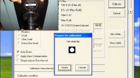 Datacolor Tools v2.0 Tutorials: Instrument Setup and Calibration
