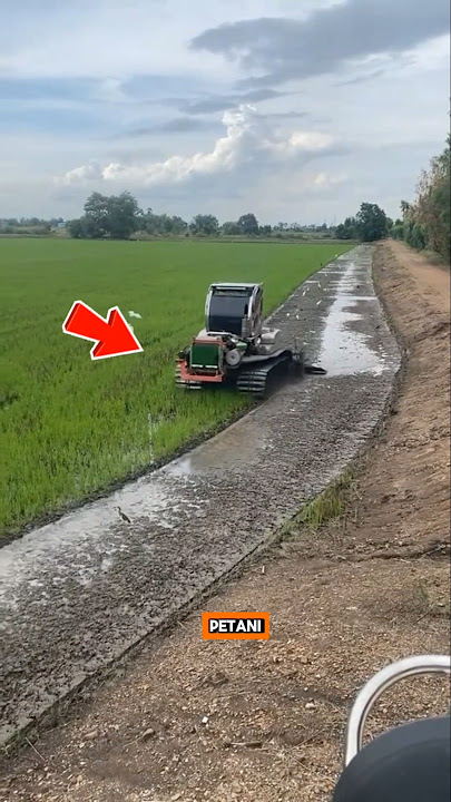This Mini Tractor is a Powerful Paddy Plow! It Crawls Through the Mud Like a Ninja in the Fields 😆🌾