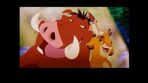 The Lion King - Multi Language Reel