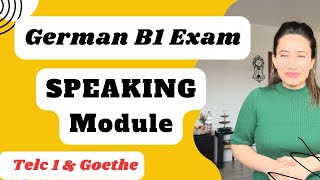 German B1 Speaking Exam preparation | Telc and Goethe B1 Mündliche Prüfung