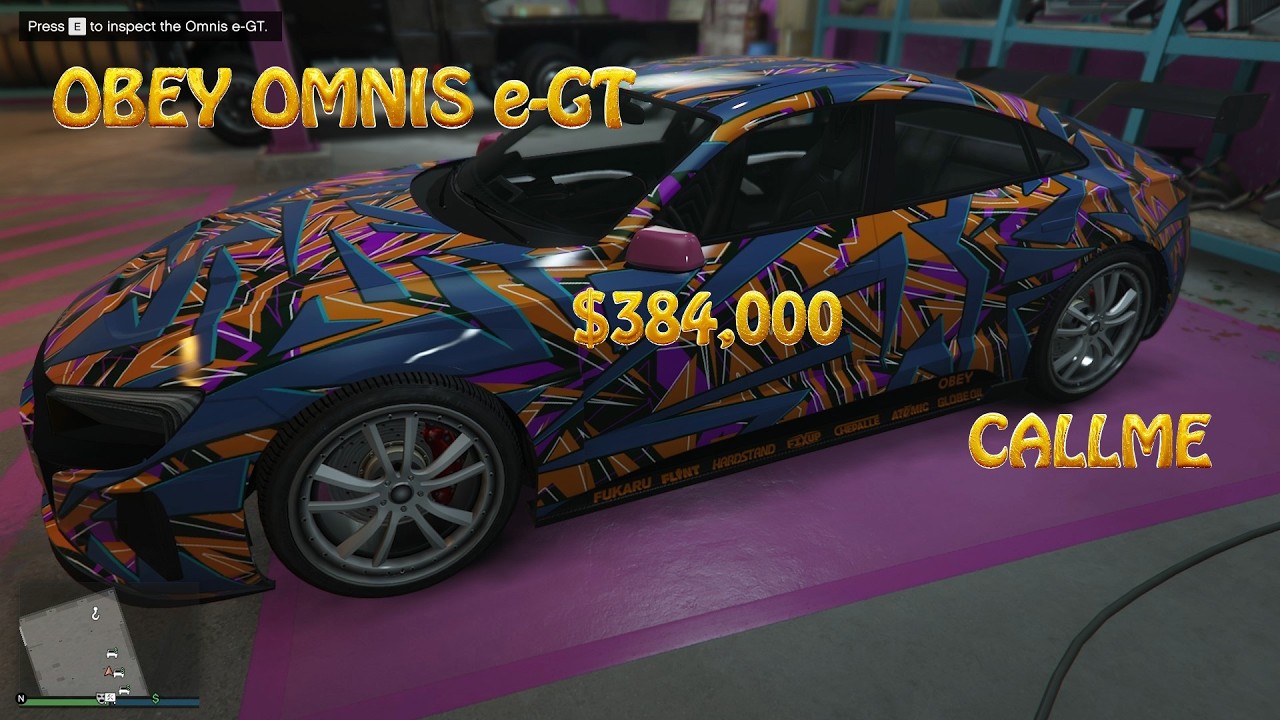 GTA V Salvage Yard, Export Vehicle, Selling the Obey Omnis e GT