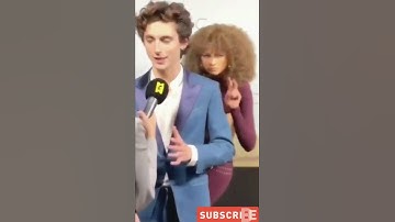 Timothée Chalamet moving on from Zendaya? #shorts #tomholland #timothéechalamet #zendaya