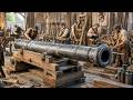 Inside the Serpentine Cannon: The Snake-Named Gun That Killed a Scottish King (Full Process)