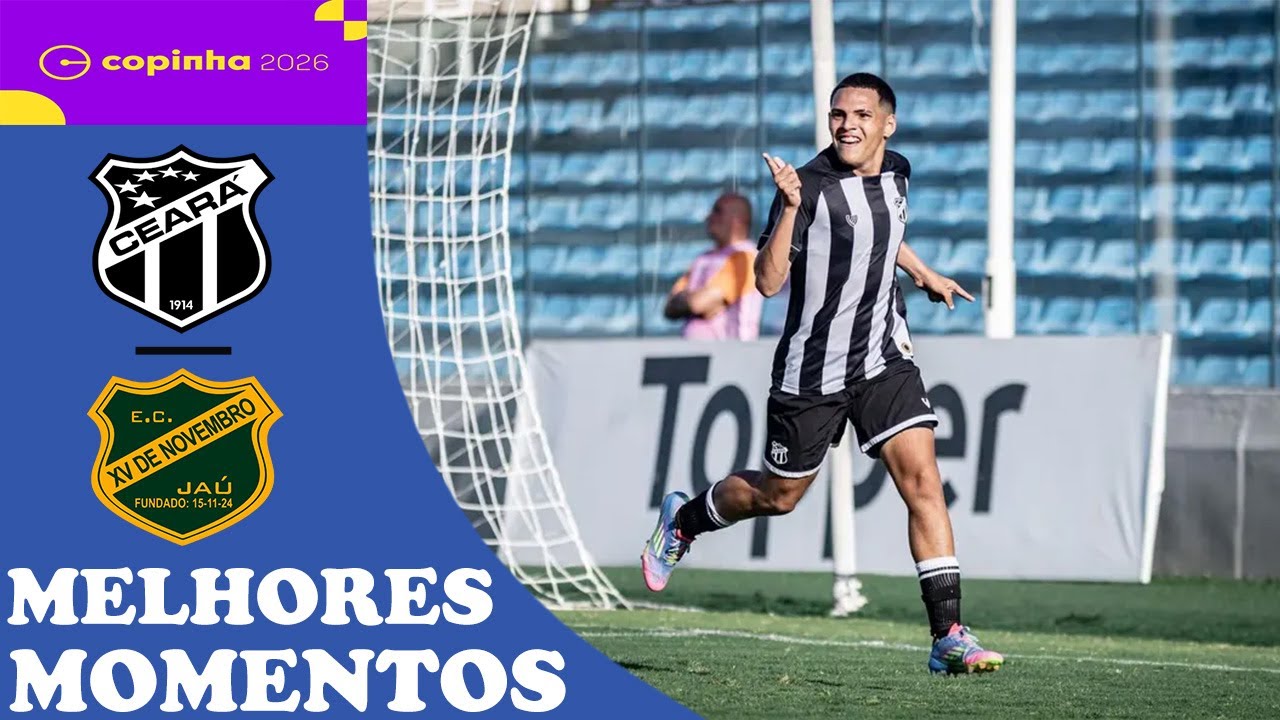 XV JAÚ X CEARÁ | MELHORES MOMENTOS | COPINHA SIL 2026