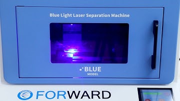 Blue Light Laser Separation Machine, used for separate back glass & mid-frame & bezel of cellphone