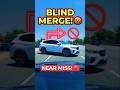 IDIOT Driver's Blind Merge! 🤬 Near Miss on Highway! #shorts #usa