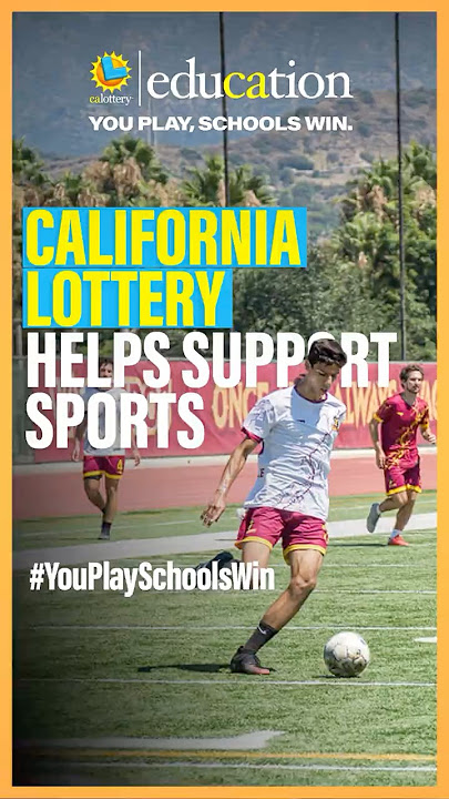 The California Lottery provides access to quality resources for academic and athletic programs...