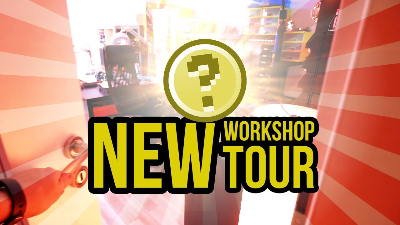 500th VIDEO BONUS: My new workshop tour 🐹 - YouTube