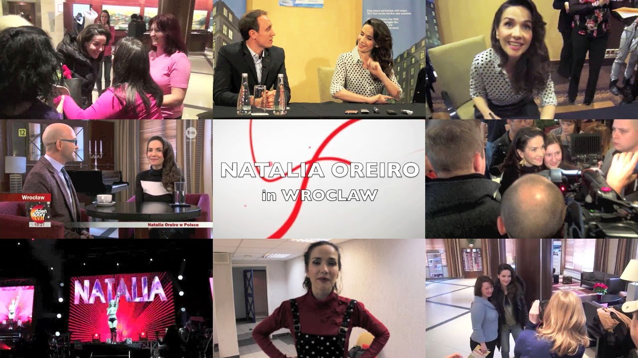 Natalia Oreiro in Wroclaw, Poland 2013 - www.nataliaoreiro.cz