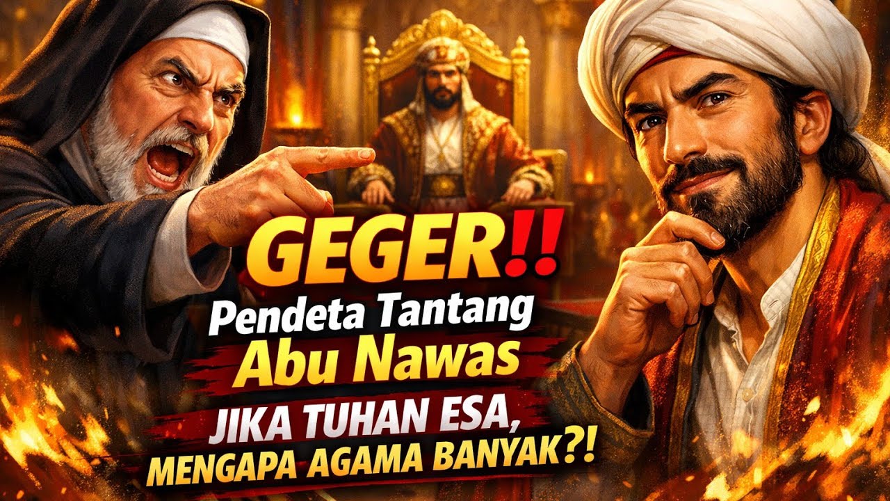 GEGER‼️ Pendeta Tantang Abu Nawas – Jika Tuhan Esa, Mengapa Agama Banyak?!
