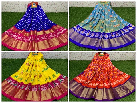 #AmazingTVFashionMarket Ikkat Free Size Lehengas with price