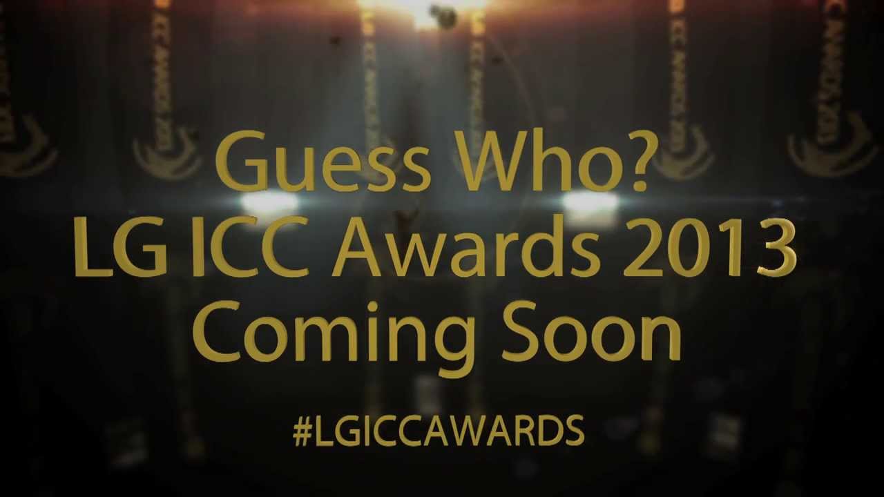 LG ICC Awards - Guess who?
