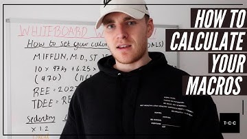 How to calculate your CALORIES and MACROS  *Quick and Easy*
