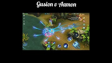 ✅.Gusion v Aamon.👍1v1 #mlbb