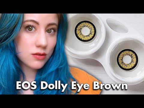 Contact Lenses Review: EOS Dolly Eye Brown