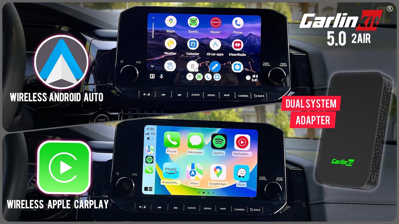 Carlinkit 5.0 2Air Der neueste Wireless CarPlay und Wireless Android Auto