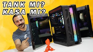 TANK GİBİ COUGAR Gemini T RGB Bilgisayar Kasası İncemesi