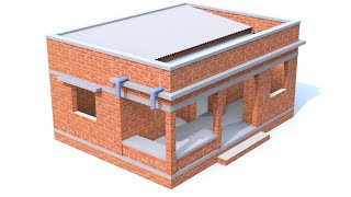 Small House Design in Village | Low Cost Village House Design Idea | tin shed house design in india