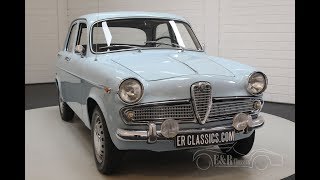 Alfa Romeo Giulietta TI 1962 -VIDEO- www.ERclassics.com