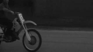 Drunk Bill Popping A Wheelie On His Dirtbike