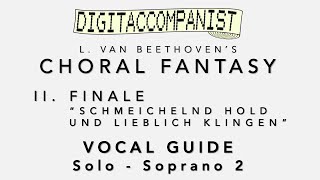 Choral Fantasy (Vocal Guide - Solo Soprano 2) – Digital Accompaniment