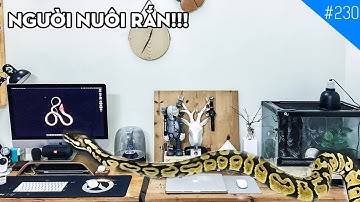 Những góc máy (chơi game) đẹp nhất Việt Nam tháng 10/2017: Nuôi RẮN trên bàn phím!??!?!