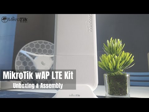 MikroTik WAP LTE Kit | Unboxing U0026 Assembly (Tagalog With English Subtitle)