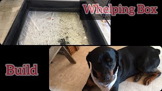 Puppy Prep: Building the Whelping box, by Bucket List Revival