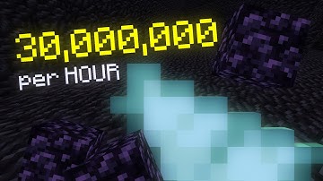 OBSIDIAN Mining is an EASY 30M per HOUR (Hypixel Skyblock)