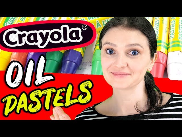 CRAYOLA OIL PASTELS vs Crayons ▻ Review 