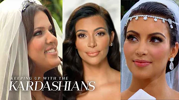 ULTIMATE Kardashian Wedding Moments: From Kim's Fairytale to Khloé's Whirlwind Romance | KUWTK | E!