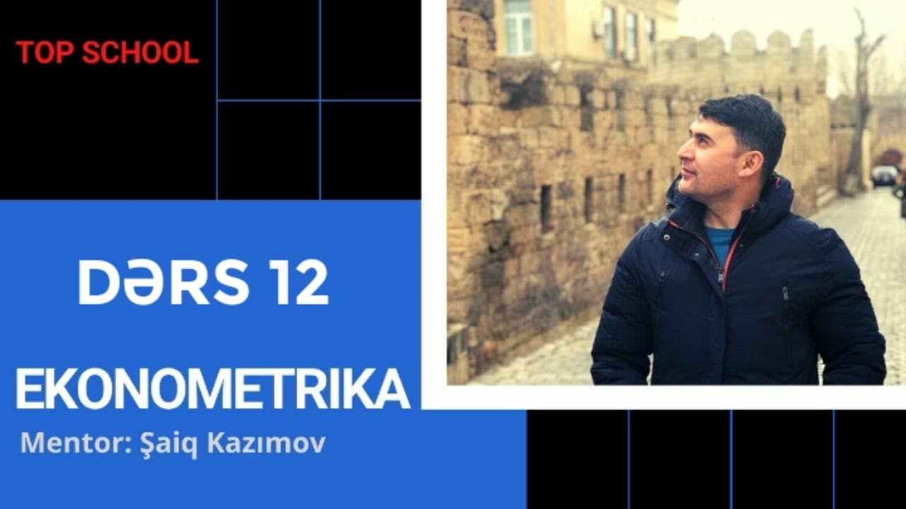 Ekonometrika: Dərs 12 - Korrelyasiya