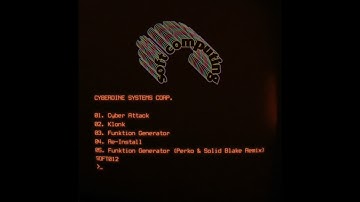 Cyberdine Systems Corp. (DJ Haus & Alex Jann) Funktion Generator - Soft Computing