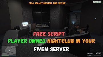 Player Owned Night Club With Music and Dancers | Qbcore | Free Script | Brave Development | 2024