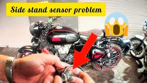 Royal Enfield BS6 स्टार्ट होकर आगे नहीं बढ़ रही है 😱 Side Stand Sensor Problem