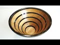 Woodturning  the grand chestnut bowl