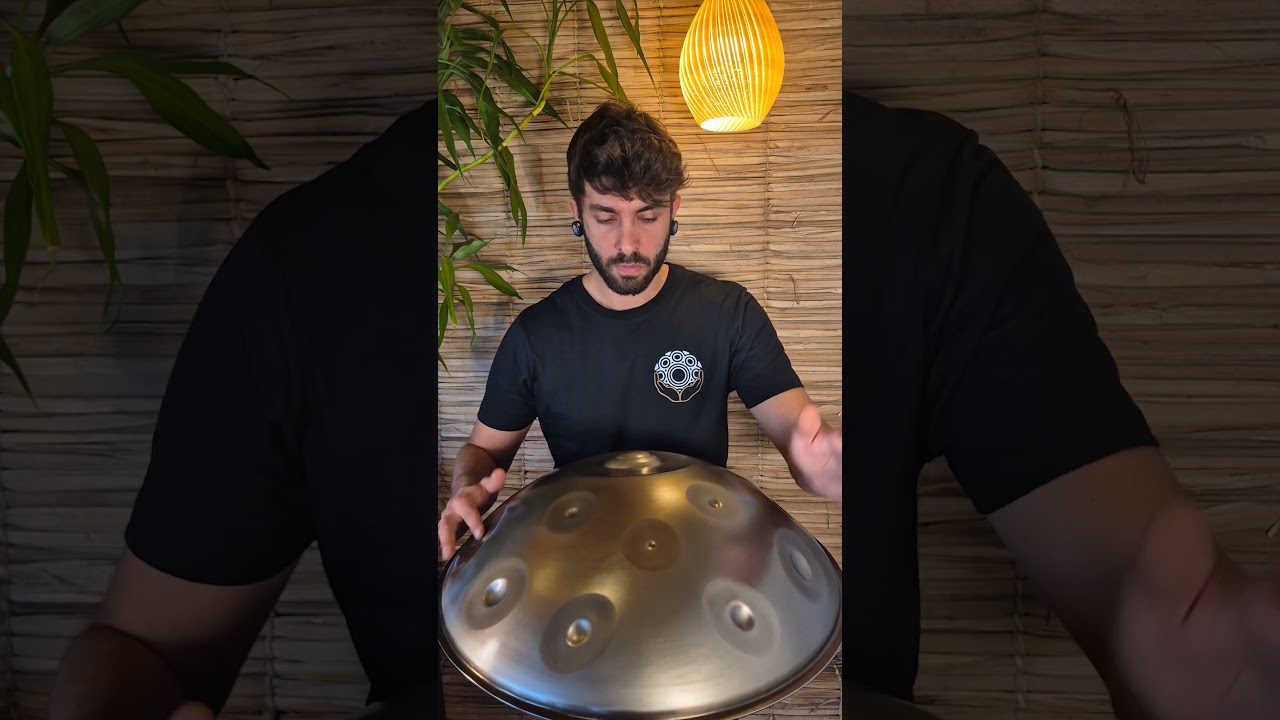 Mudra Handpan - E Amara 20 - No Editing and No Effects! #handpan #handpanmusic #musician